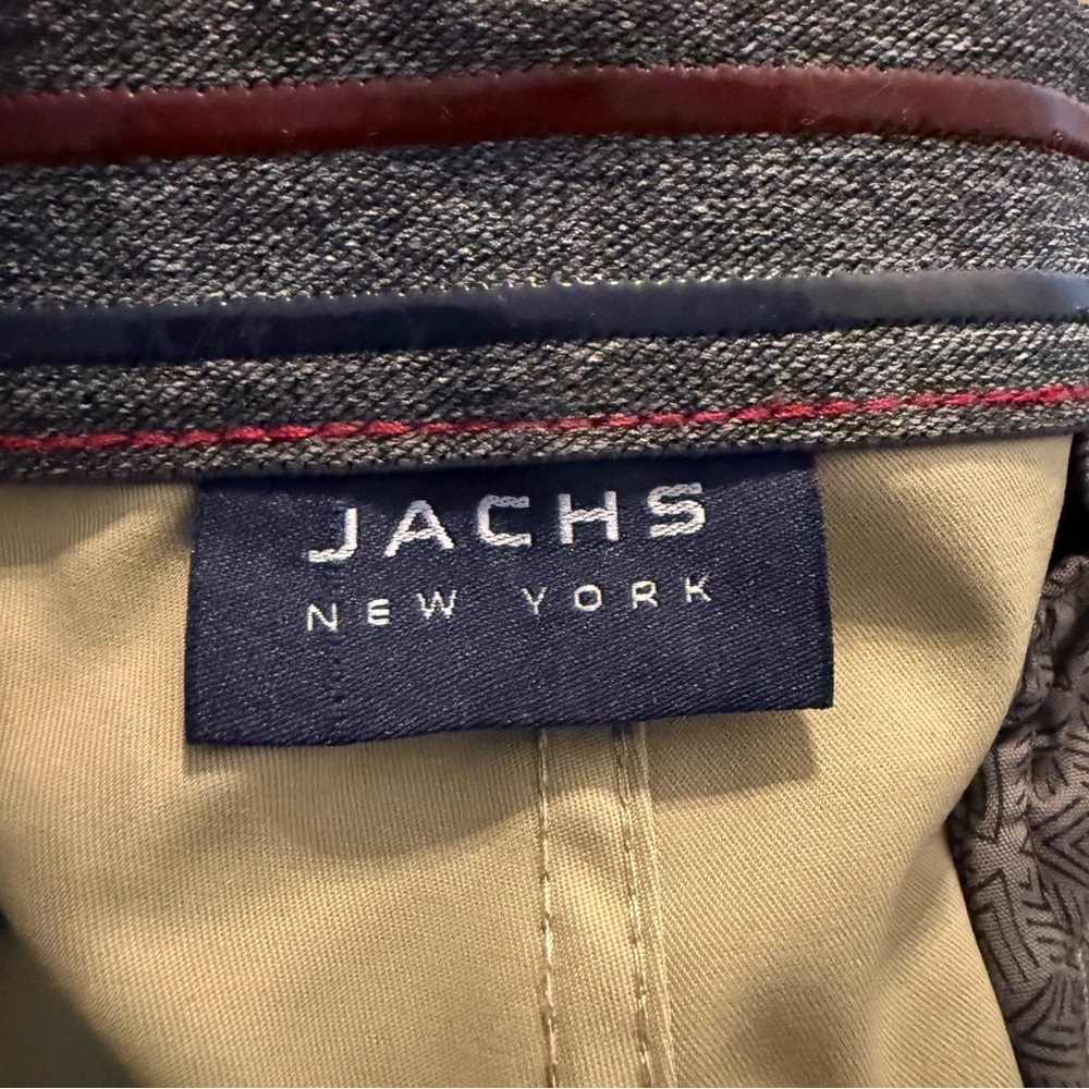Jachs New York Performance Tech Shorts Mens Size 40 Khaki Stretch Poly Spandex - Picture 11 of 13